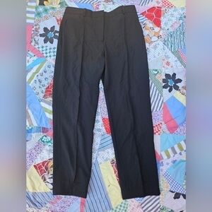 Everlane black wool pleated black dress pants. Unsized.